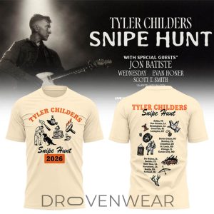 Limited Edition Snipe Hunt Tour 2026 TShirt V2 by Drovenwear.com