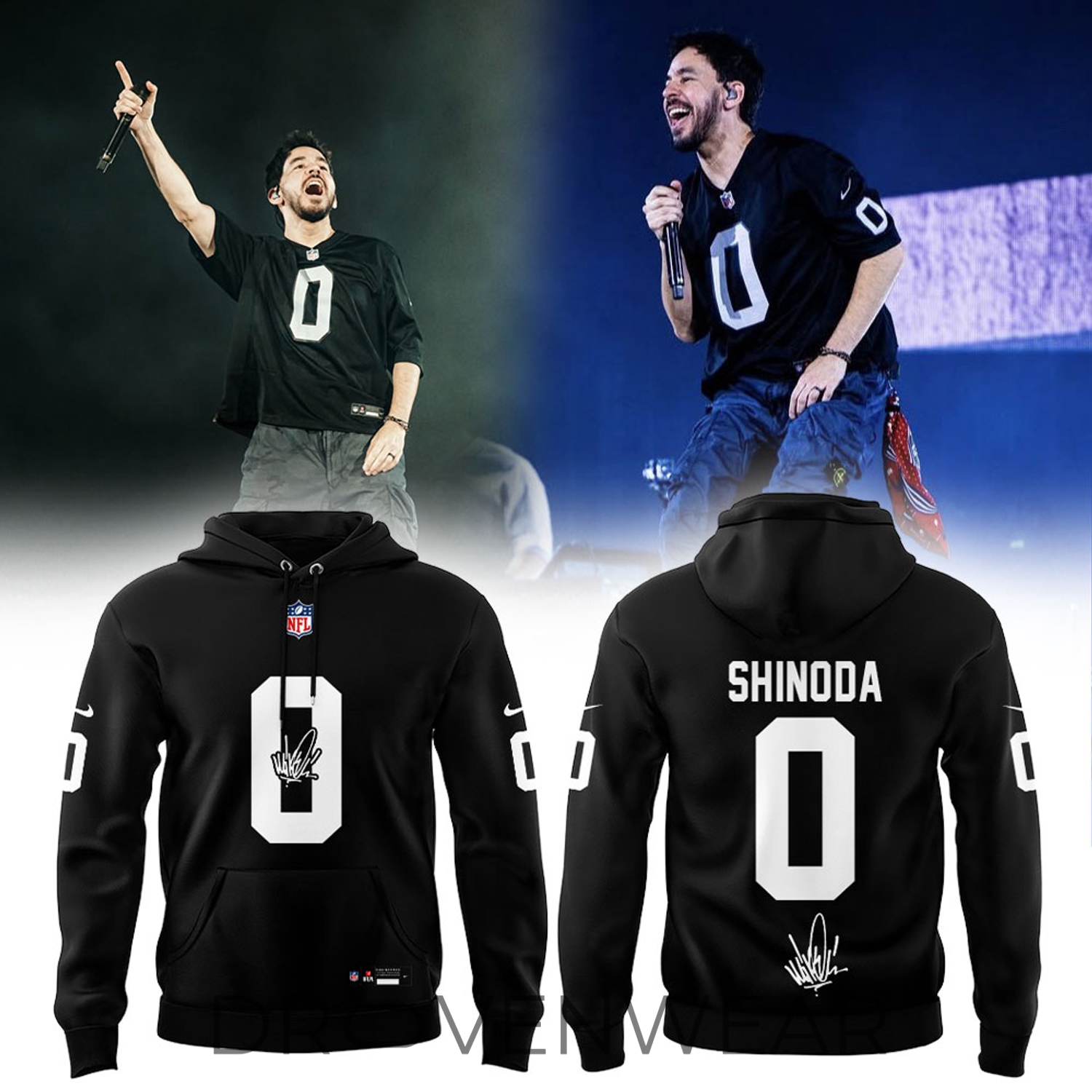 Linkin Park brought their From Zero World Tour to Festivalpark in Werchter, Belgium x Mike Shinoda Hoodie Linkin Park brought their From Zero World Tour to Festivalpark in Werchter, Belgium x Mike Shinoda Hoodie