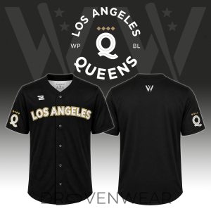 Los Angeles Away Baseball Jersey 2026 by Drovenwear.com