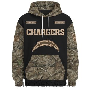 Los Angeles Chargers Deer Hunting Limited Edition Hoodie by Drovenwear.com