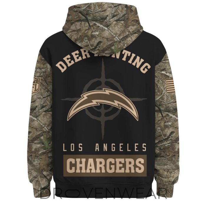 Los Angeles Chargers Deer Hunting Limited Edition Hoodie - Image 3