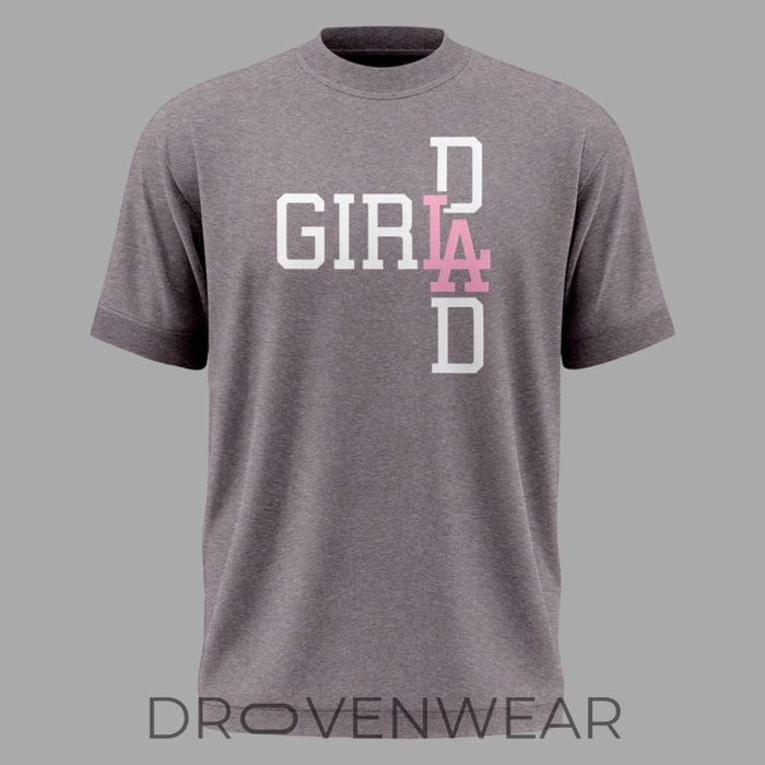Los Angeles Dodgers Girl Dad 2026 Limited Edition Fan Shirt - Image 2