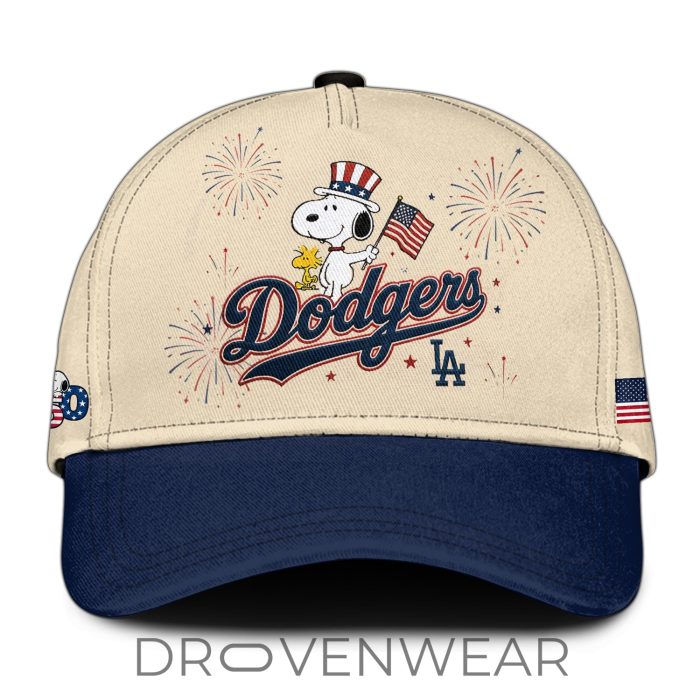 Los Angeles Dodgers Peanuts USA 250th Anniversary 2026 Limited Edition Baseball Jersey - Image 2