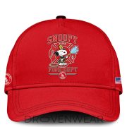 Los Angeles Dodgers Snoopy Firefighter Personalized Red Hoodie 2026 - Image 2