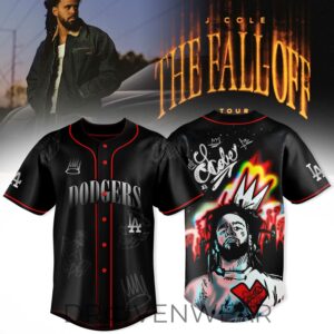 Los Angeles Dodgers X The Fall Off 2026 Tour Jersey by Drovenwear.com