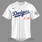 Los Angeles Dodgers x KAWS 2026 Limited Edition Baseball Jersey - Image 2