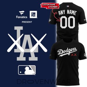 Los Angeles Dodgers x KAWS 2026 Special Black Shirt by Drovenwear.com
