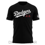 Los Angeles Dodgers x KAWS 2026 Special Black Shirt - Image 2