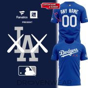 Los Angeles Dodgers x KAWS 2026 Special Blue Shirt