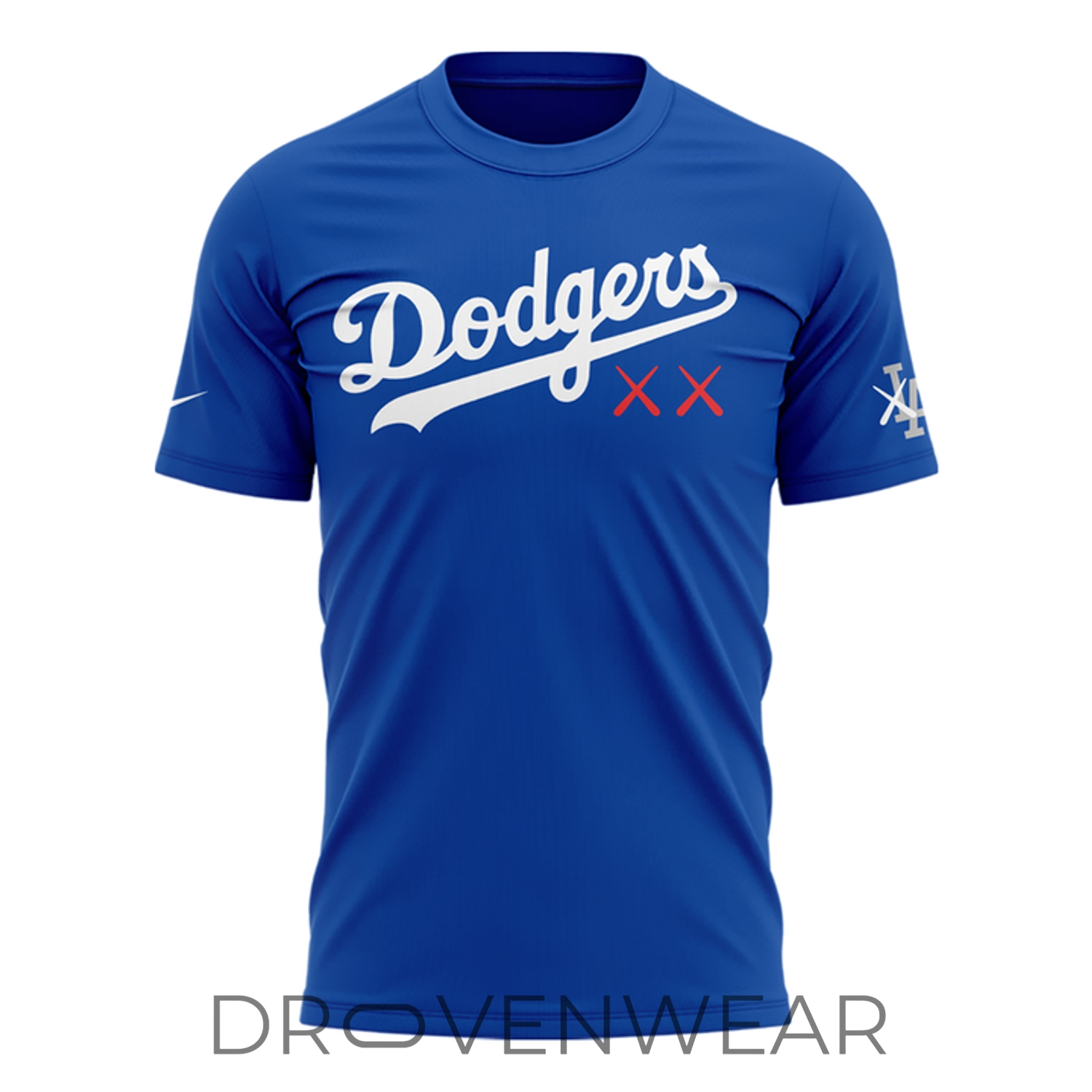 Los Angeles Dodgers x KAWS 2026 Special Blue Shirt Los Angeles Dodgers x KAWS 2026 Special Blue Shirt