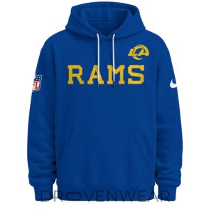 Los Angeles Rams Royal Legend Classic Blue Hoodie by Drovenwear.com