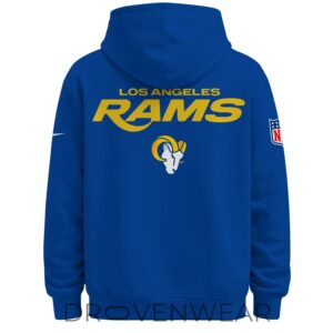 Los Angeles Rams Royal Legend Classic Blue Hoodie by Drovenwear.com