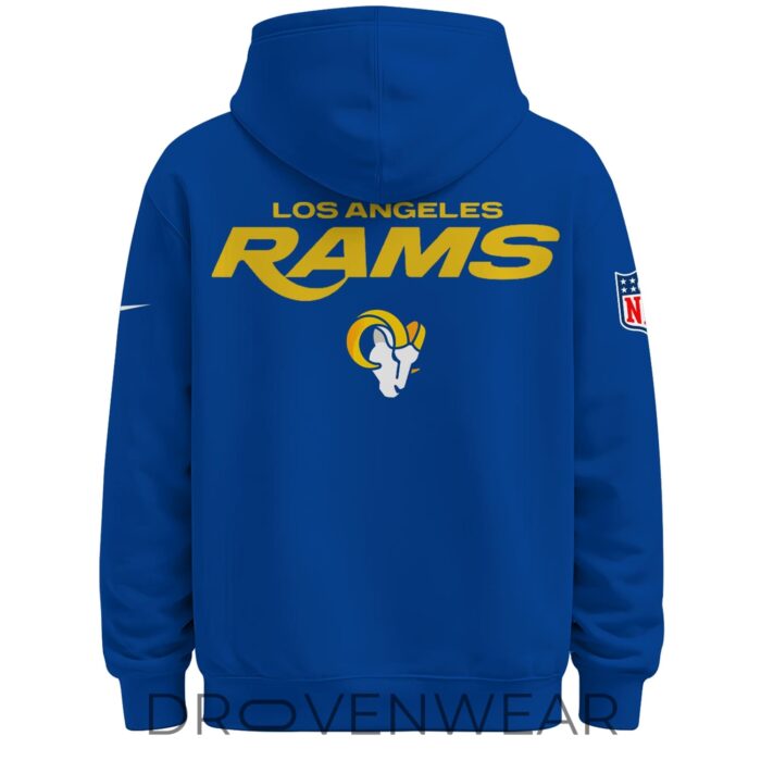 Los Angeles Rams Royal Legend Classic Blue Hoodie - Image 2