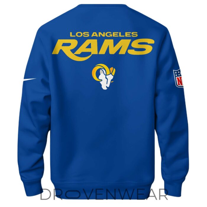 Los Angeles Rams Royal Legend Classic Blue Sweatshirt - Image 2