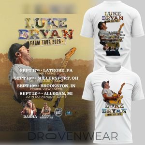 Luke Bryan Farm Tour 2026 Limited Edition Shirt by Drovenwear.com