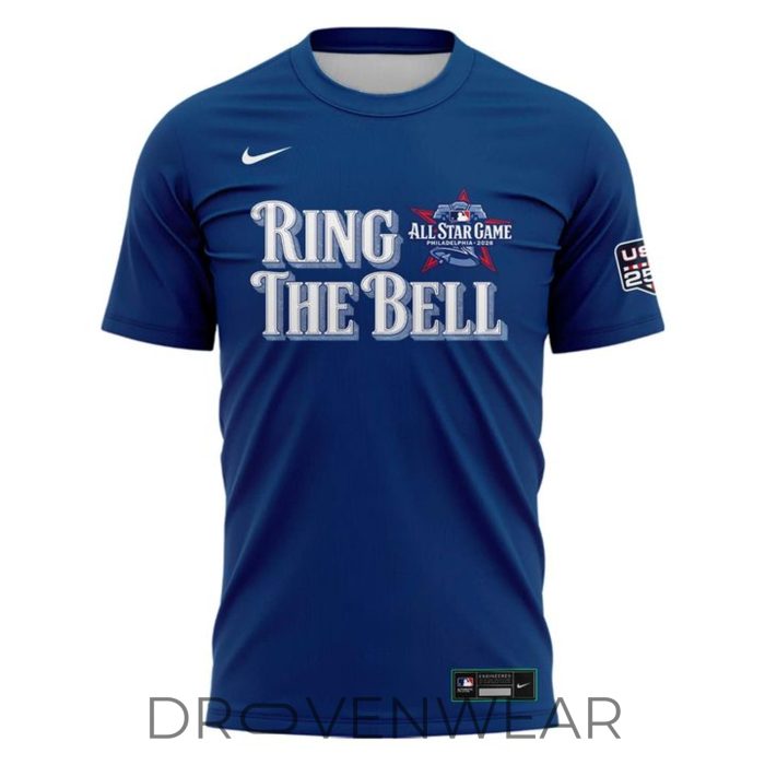 MLB All-Star Game Ring The Bell Tri-Blend Dri-FIT Navy Shirt - Image 2