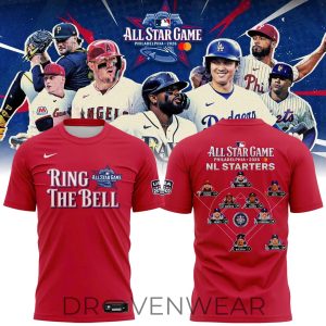 MLB AllStar Game Ring The Bell TriBlend DriFIT Red Shirt by Drovenwear.com