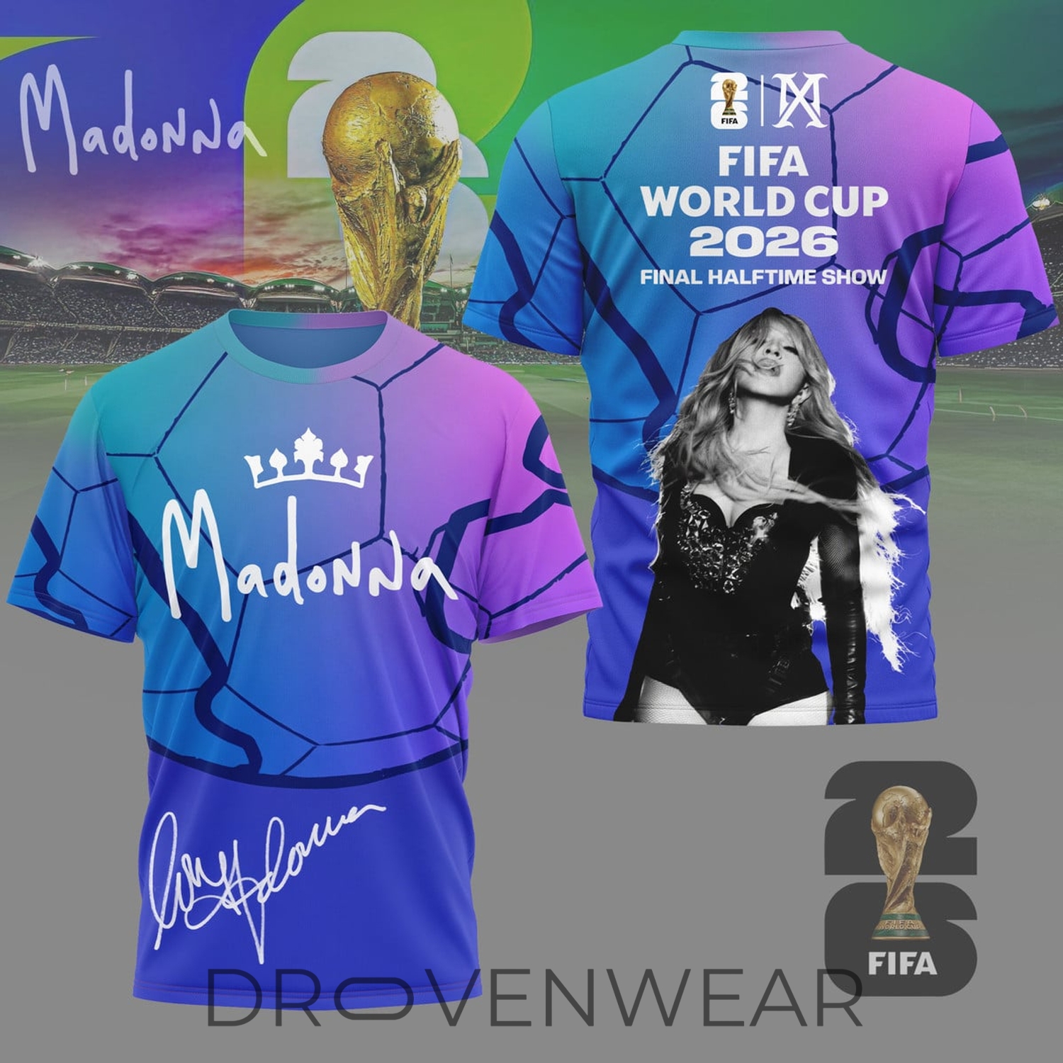 Madonna FIFA World Cup 2026 Final Halftime Show Limited Edition Shirt Madonna FIFA World Cup 2026 Final Halftime Show Limited Edition Shirt