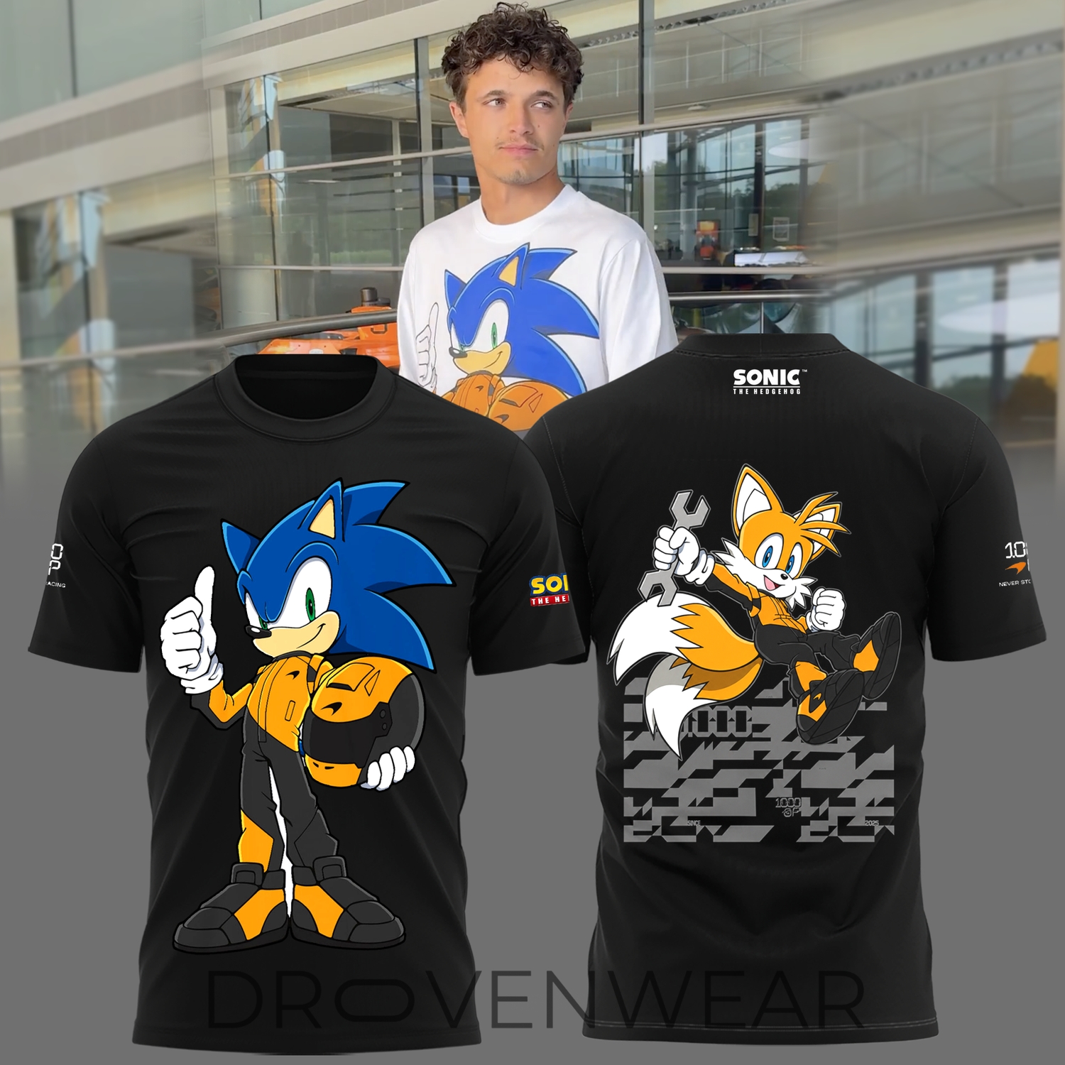 McLaren x Sonic 1000th Limited Edition Shirt McLaren x Sonic 1000th Limited Edition Shirt