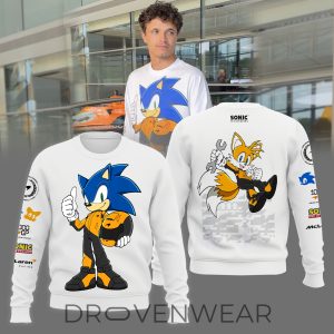 McLaren x Sonic 1000th Limited Edition Sweatshirt by Drovenwear.com