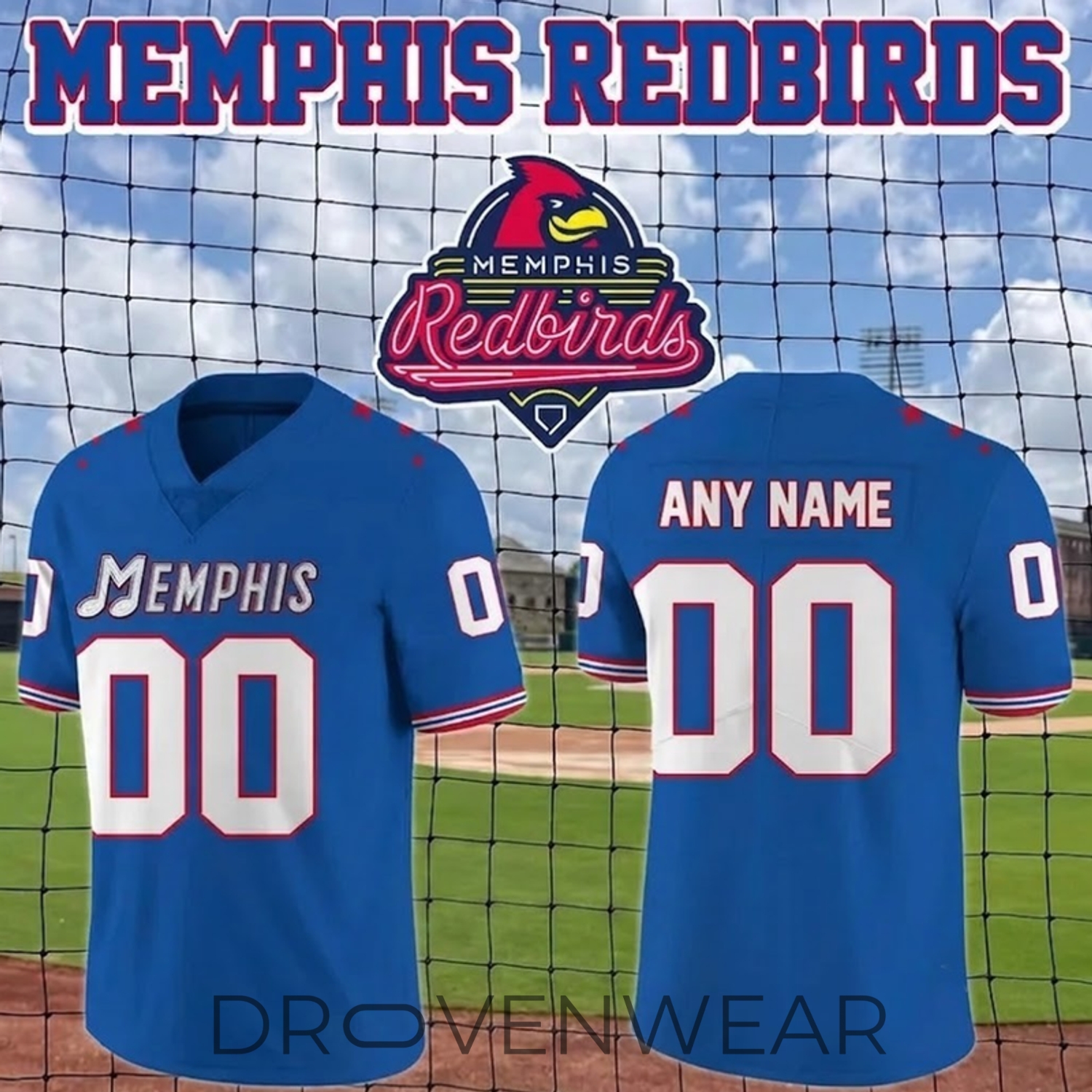 Memphis Redbirds New 2026 Personalized Football Jersey Memphis Redbirds New 2026 Personalized Football Jersey