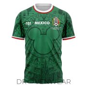 Mexico FIFA World Cup 2026 Mickey Inspired Personalized Graphic T-Shirt - Image 2