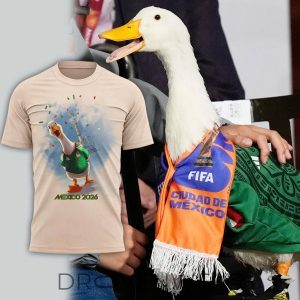 Mexico World Cup 2026 Merlin The Duck Limited Edition Shirt by Drovenwear.com