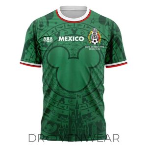 Mexico x Disney Mickey World Cup 2026 Limited Edition Shirt by Drovenwear.com