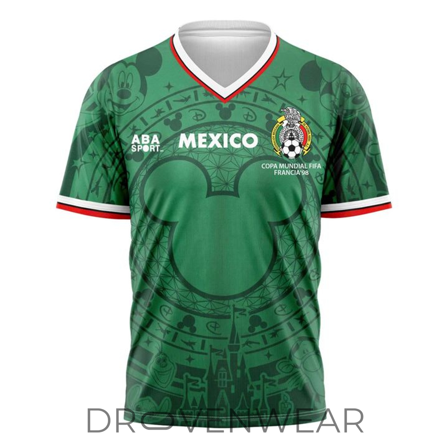 Mexico x Disney Mickey World Cup 2026 Special Edition Jersey Shirt Mexico x Disney Mickey World Cup 2026 Special Edition Jersey Shirt
