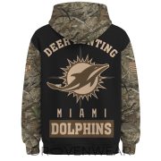 Miami Dolphins Deer Hunting Limited Edition Hoodie - Image 3