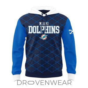 Miami Dolphins Scotlands Tartan Army Special Hoodie by Drovenwear.com