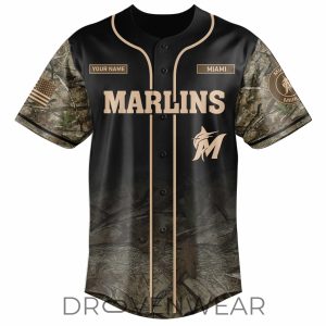 Miami Marlins x Deer Hunting Limited Edition Jersey by Drovenwear.com