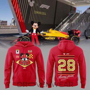 Mickey Disney x Formula 1 2026 Limited Combo Hoodie by Drovenwear.com