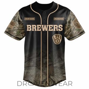 Milwaukee Brewers x Deer Hunting Limited Edition Jersey by Drovenwear.com