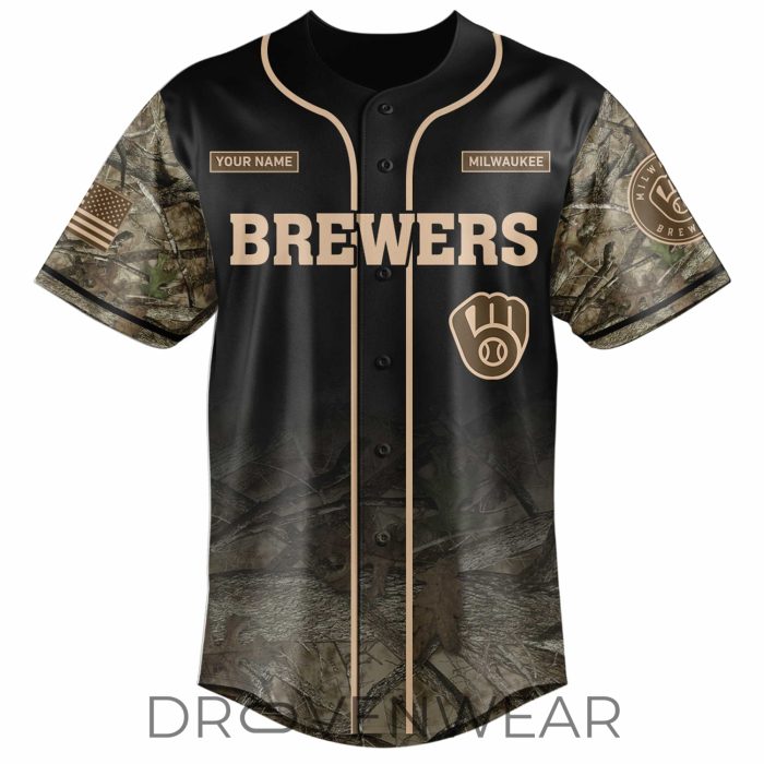 Milwaukee Brewers x Deer Hunting Limited Edition Jersey - Image 2