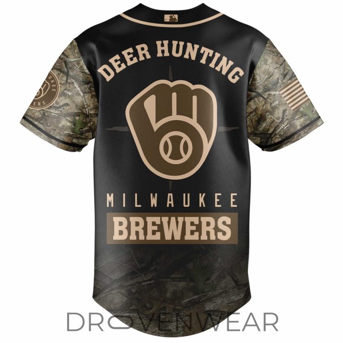Milwaukee Brewers x Deer Hunting Limited Edition Jersey - Image 3