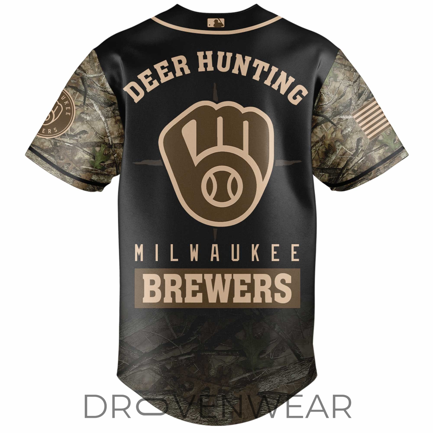 Milwaukee Brewers x Deer Hunting Limited Edition Jersey Milwaukee Brewers x Deer Hunting Limited Edition Jersey