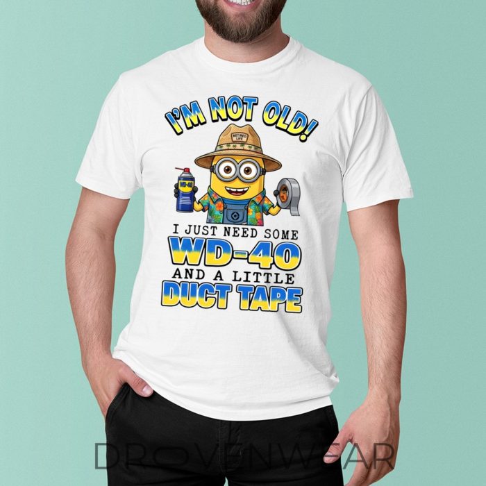 Minions Some WD-40 And Duct Tape - Unisex T-Shirt - Image 2