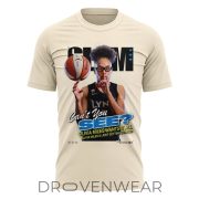 Minnesota Lynx Unisex Cream Olivia Miles Slam Limited Edition Shirt - Image 2
