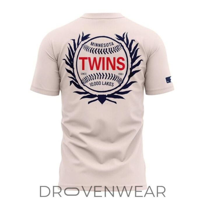 Minnesota Twins 2026 Field Of Dreams Game Cream Shirt - Image 3