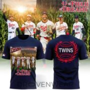 Minnesota Twins 2026 Field Of Dreams Game Navy Shirt - Image 3