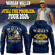 Morgan Wallen X Michigan Wolverines Still The Problem Tour 2026 Hoodie - Image 3