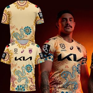 NRL Brisbane Broncos Indigenous 2026 Limited Edition Shirt by Drovenwear.com
