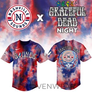 Nashville Sounds Grateful Dead Limited Jersey by Drovenwear.com