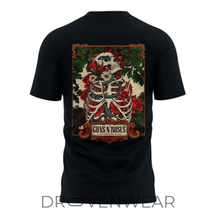 Nc State Wolfpack X Guns N' Roses 2026 Carter-finley Stadium Shirt - Image 3