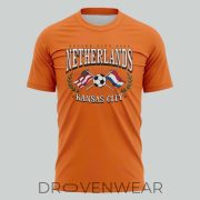 Netherlands Soccer City Heather Orange Shirt - Image 2