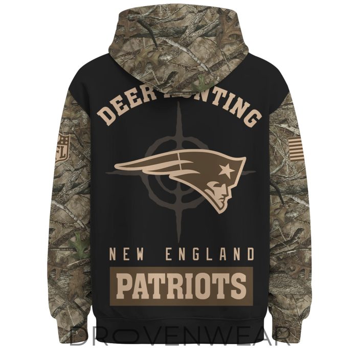New England Patriots Deer Hunting Limited Edition Hoodie - Image 3
