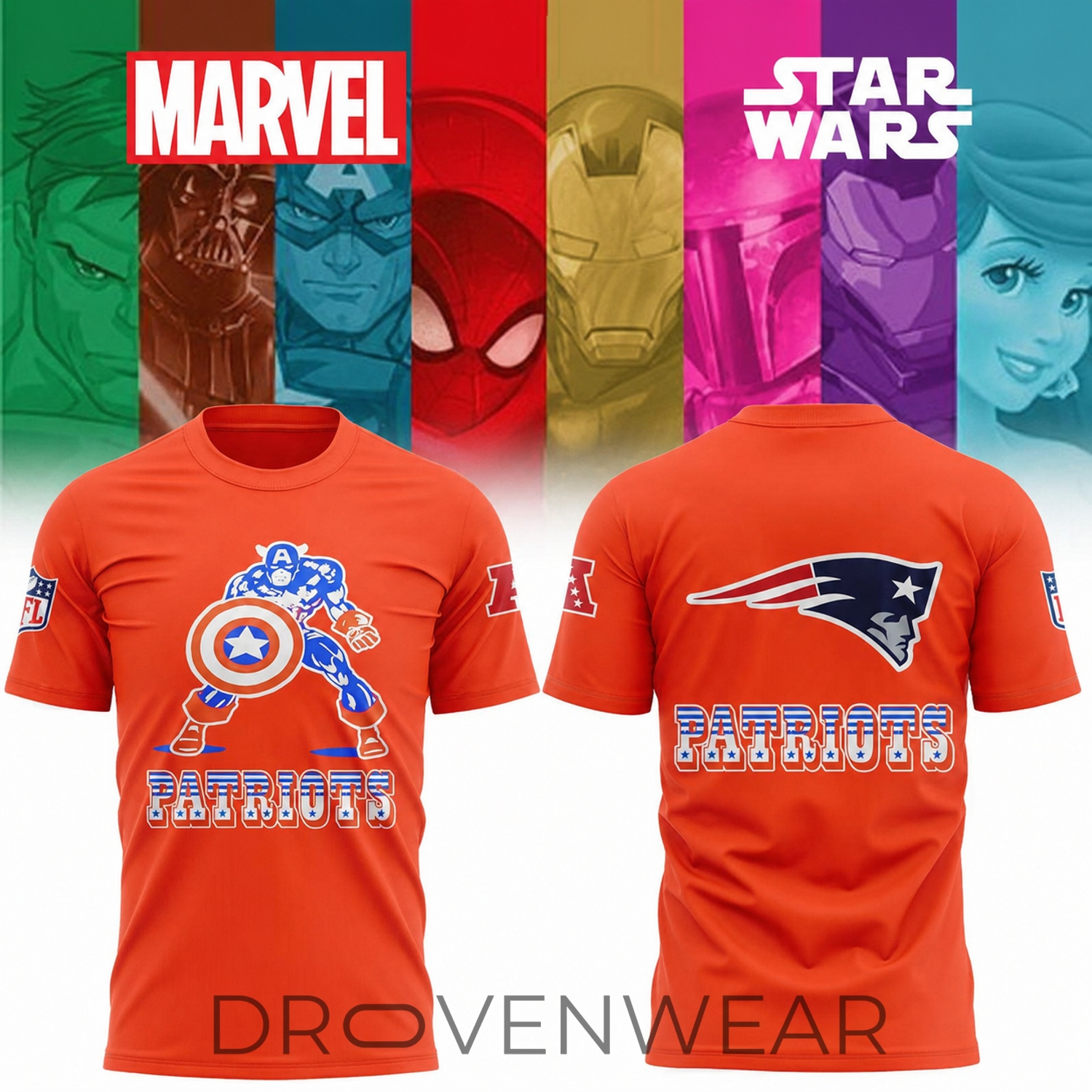 New England Patriots Marvel Superheroes 2026 Limited Shirt New England Patriots Marvel Superheroes 2026 Limited Shirt