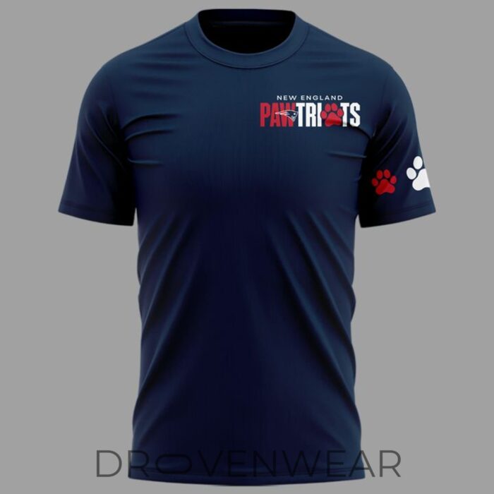 New England Patriots X Pawtriots Limited Edtion Shirt - Image 2