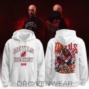 New Jersey Devils X Sana Fanatics Fest Edition Hoodie Collection For Fans - Image 2
